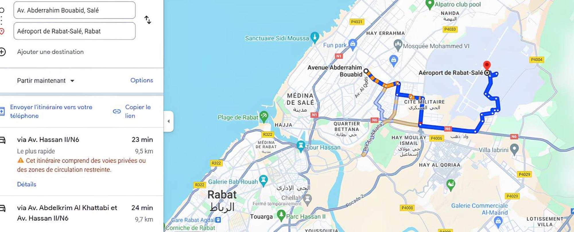 Confort Et Piscine, A 5 Min De Rabat Et Aeroport Salé Eksteriør billede